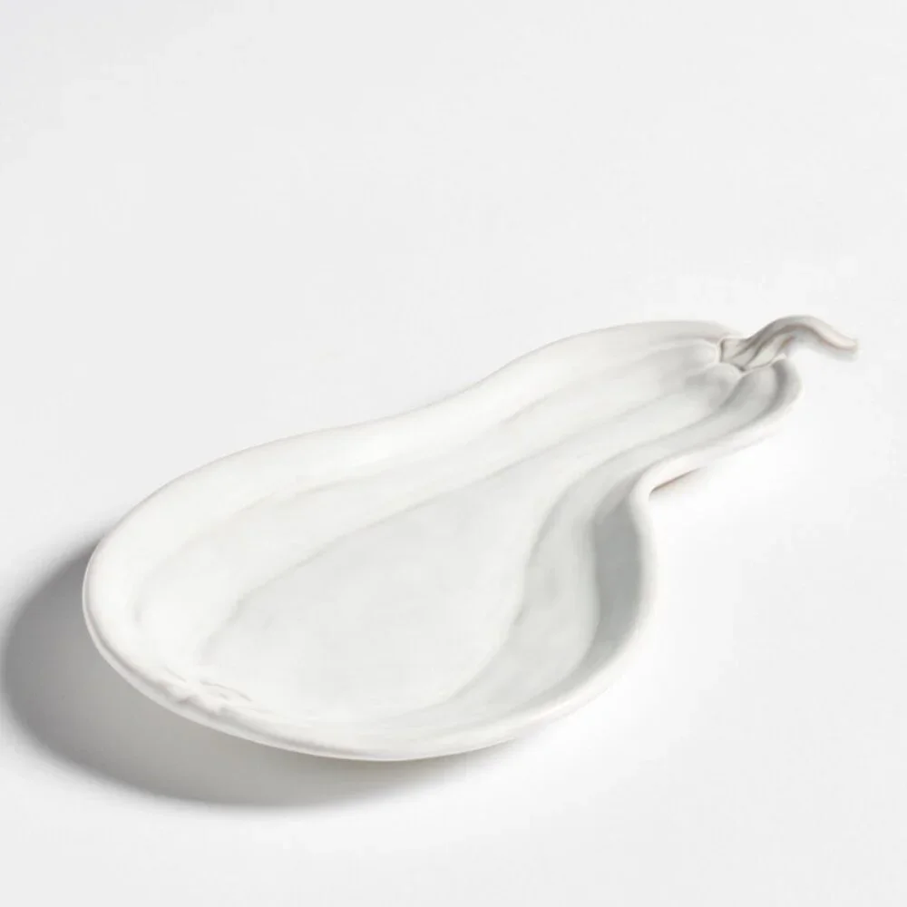 Pottery Barn Pumpkin Stoneware Platter